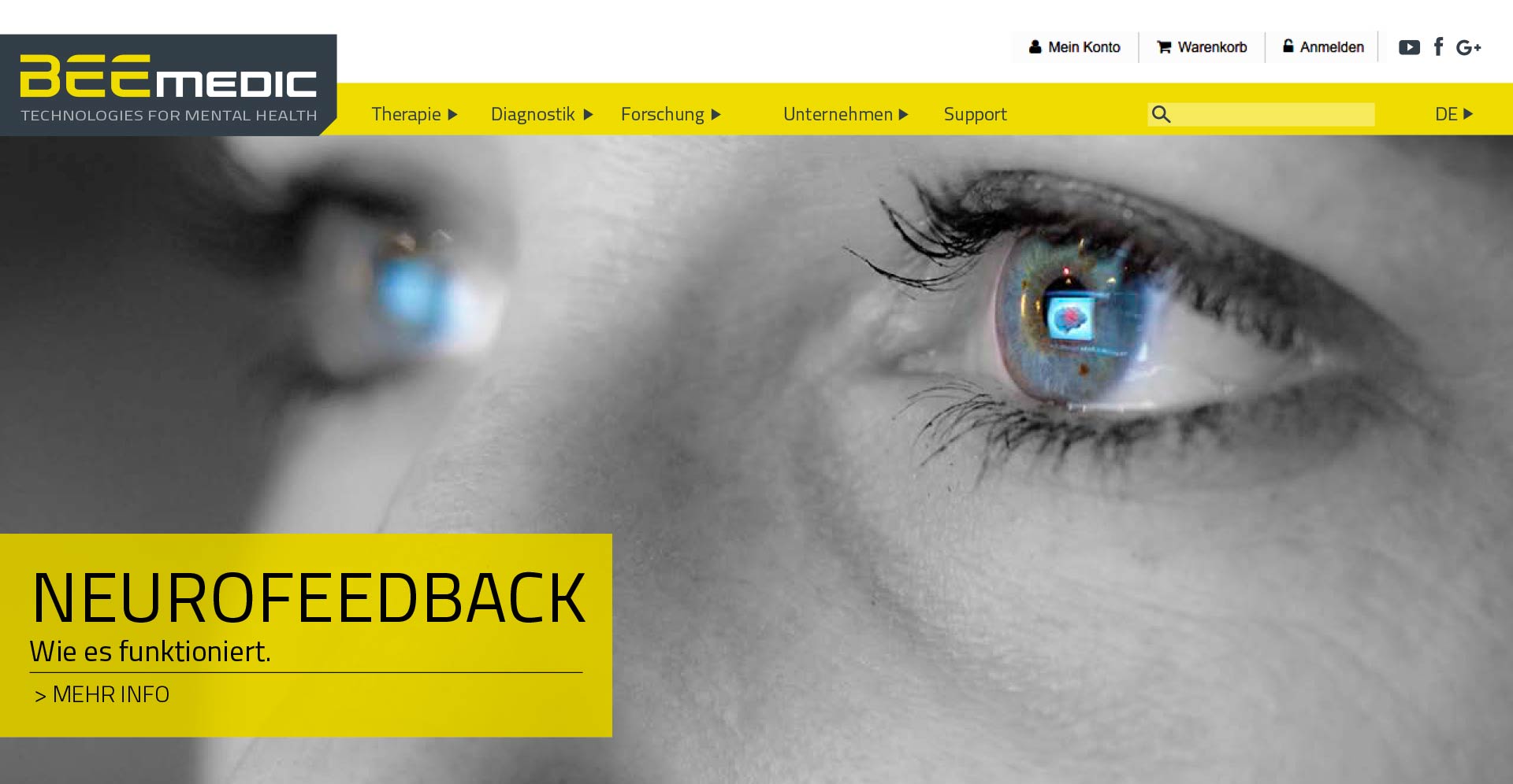 Floez Design Agentur für BeeMedic - Webseite Vorschaubild 1