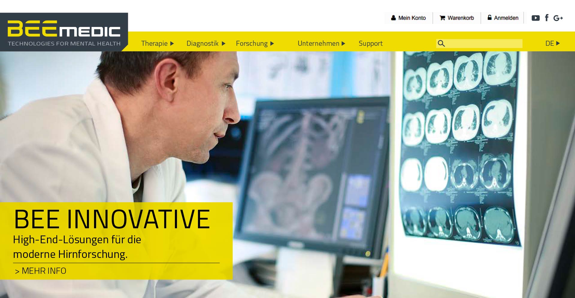 Floez Design Agentur für BeeMedic - Webseite Vorschaubild 2